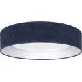 Brilagi - Plafonnier LED VELVET SIMPLE 24W/230V, 4000K, Ø 45 cm, bleu