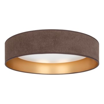 Brilagi - Plafonnier LED VELVET SIMPLE LED/24W/230V 3000K Ø 45 cm marron/doré
