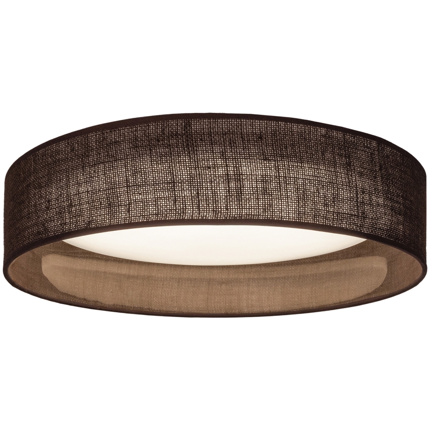 Brilagi - Plafonnier LED VELVET SIMPLE LED/24W/230V 3000K Ø 45 cm marron