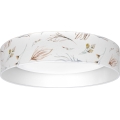 Brilagi - Plafonnier LED VELVET SIMPLE LED/24W/230V 4000K diam. 45 cm blanc/fleurs