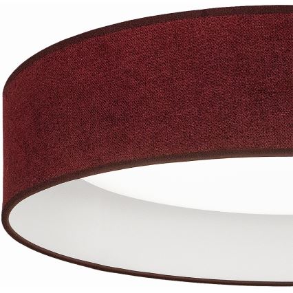 Brilagi - Plafonnier LED VELVET SIMPLE LED/24W/230V 4000K Ø 45 cm bordeaux