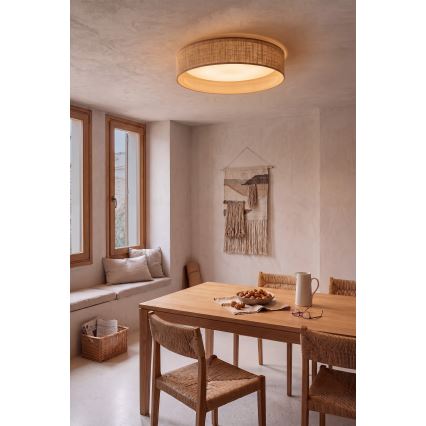 Brilagi - Plafonnier LED VELVET SIMPLE LED/36W/230V 3000K Ø 55 cm beige