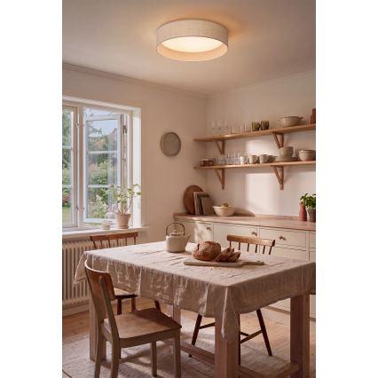 Brilagi - Plafonnier LED VELVET SIMPLE LED/36W/230V 3000K Ø 55 cm blanc