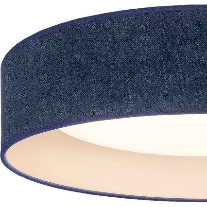 Brilagi - Plafonnier LED VELVET SIMPLE LED/36W/230V 3000K Ø 55 cm bleu