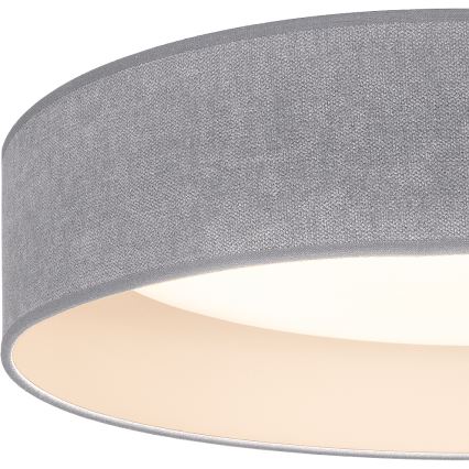 Brilagi - Plafonnier LED VELVET SIMPLE LED/36W/230V 3000K Ø 55 cm gris