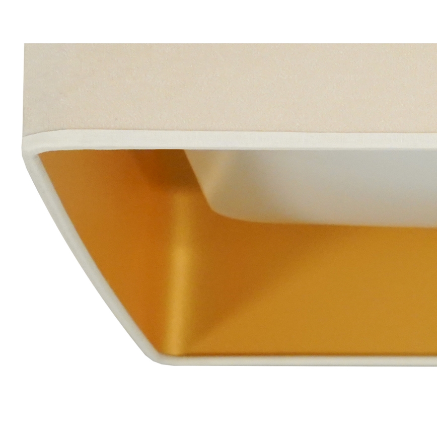 Brilagi - Plafonnier LED VELVET SQUARE LED/24W/230V 43x43 cm crème