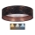Brilagi - Plafonnier LED VELVET STAR LED/36W/230V d. 55 cm 3000K/4000K/6400K noir/cuivré