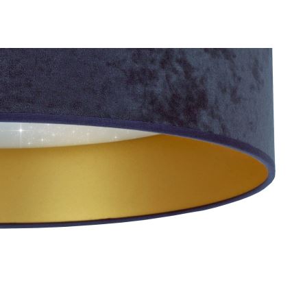 Brilagi - Plafonnier LED VELVET STAR LED/36W/230V d. 55 cm 3000K/4000K/6400K bleu/doré