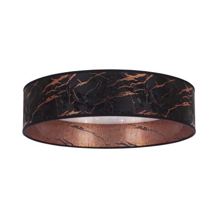 Brilagi - Plafonnier LED VELVET STAR LED/36W/230V d. 55 cm 3000K/4000K/6400K noir/cuivré