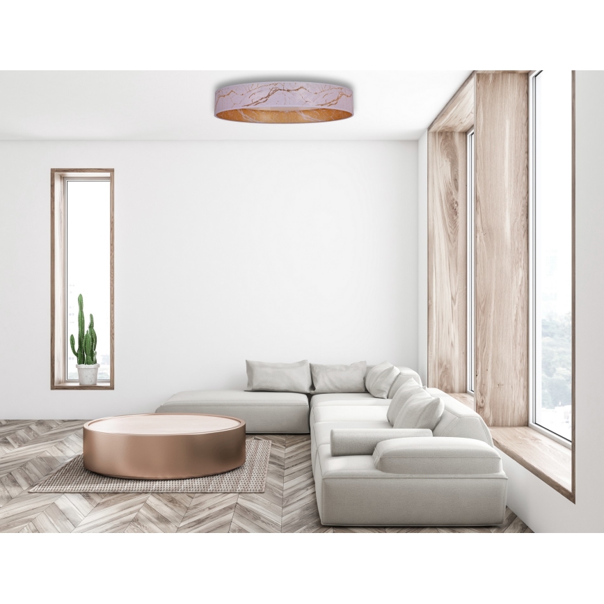 Brilagi - Plafonnier LED VELVET STAR LED/36W/230V d. 55 cm 3000K/4000K/6400K blanc/doré