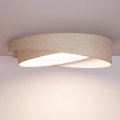 BRILAGI - Plafonnier LED VELVET TWIST LED/24W/230V 4000K Ø 55 cm beige