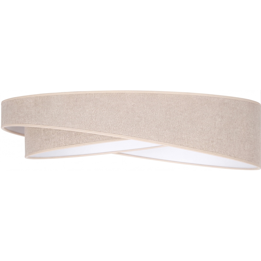 BRILAGI - Plafonnier LED VELVET TWIST LED/24W/230V 4000K Ø 55 cm beige