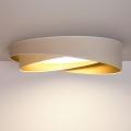 BRILAGI - Plafonnier LED VELVET TWIST LED/24W/230V 4000K Ø 55 cm blanc/doré
