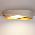 BRILAGI - Plafonnier LED VELVET TWIST LED/24W/230V 4000K Ø 55 cm blanc/doré