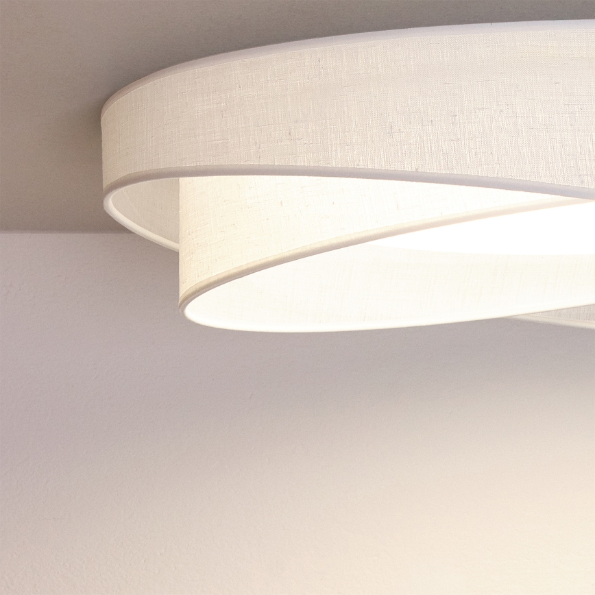 BRILAGI - Plafonnier LED VELVET TWIST LED/24W/230V 4000K Ø 55 cm blanc