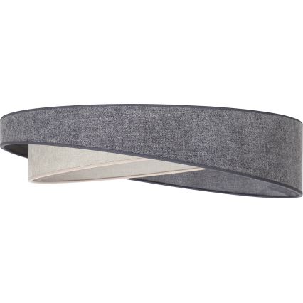 BRILAGI - LED Plafonnier VELVET TWIST LED/24W/230V 4000K Ø 55 cm gris/crème
