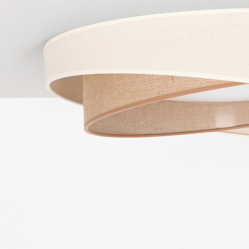 BRILAGI - Plafonnier LED VELVET TWIST LED/24W/230V 4000K Ø 55 cm crème/beige