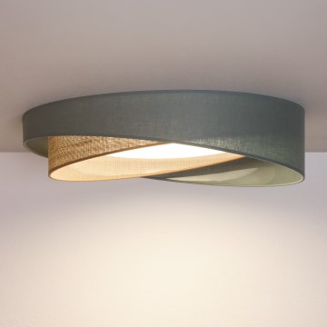 BRILAGI - Plafonnier LED VELVET TWIST LED/24W/230V 4000K Ø 55 cm vert/beige