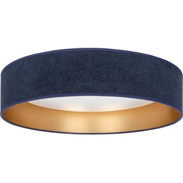 Brilagi - Plafonnier LED VELVET VARI LED/24W/230V 3000/4000/6500K Ø 45 cm bleu/doré