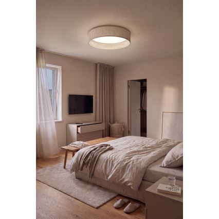 Brilagi - Plafonnier LED VELVET VARI LED/24W/230V 3000/4000/6500K Ø 45 cm beige