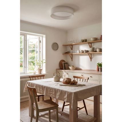 Brilagi - Plafonnier LED VELVET VARI, 24 W, 230 V, 3000/4000/6500 K, Ø 45 cm, blanc