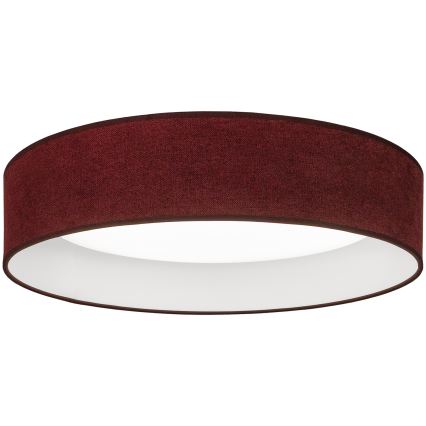 Brilagi - Plafonnier LED VELVET VARI LED/24W/230V 3000/4000/6500K Ø 45 cm bordeaux