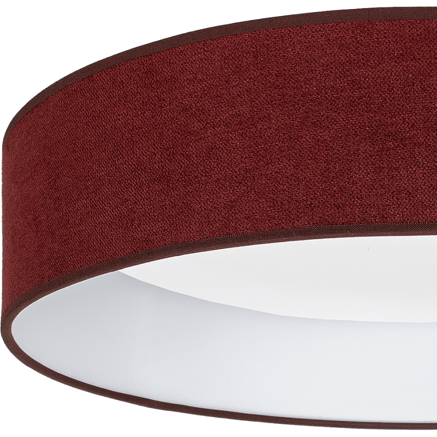 Brilagi - Plafonnier LED VELVET VARI LED/24W/230V 3000/4000/6500K Ø 45 cm bordeaux