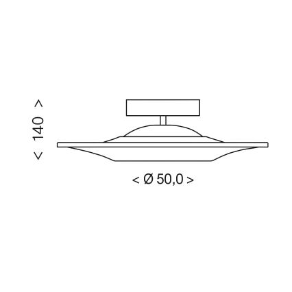 Brilagi - Plafonnier LED VERANO LED/38W/230V