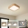 Brilagi - Plafonnier LED WOODLINE SQUARE LED/32W/230V 3000/4000/6000K chêne 30x30 cm