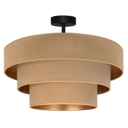 Brilagi - Plafonnier LUNETA 1xE27/60W/230V Ø 40 cm beige/doré