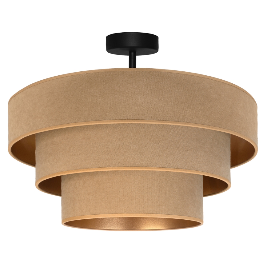 Brilagi - Plafonnier LUNETA 1xE27/60W/230V Ø 40 cm beige/doré