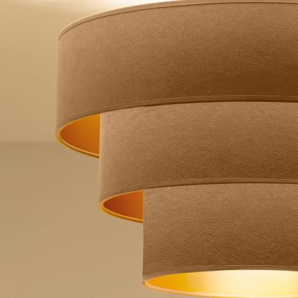 Brilagi - Plafonnier LUNETA 1xE27/60W/230V Ø 40 cm beige/doré