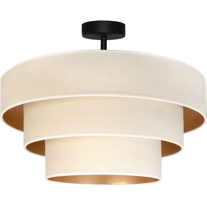 Brilagi - Plafonnier LUNETA 1xE27/60W/230V Ø 40 cm crème/doré