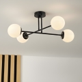 Brilagi - Plafonnier MALIVA 4xE14/15W/230V noir/blanc