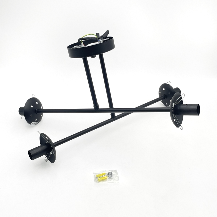 Brilagi - Plafonnier MALIVA 4xE14/15W/230V noir/blanc