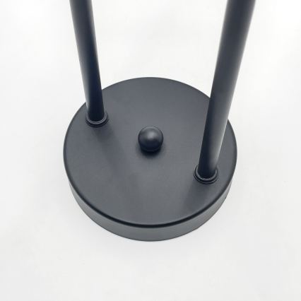 Brilagi - Plafonnier MALIVA 4xE14/15W/230V noir/fumé