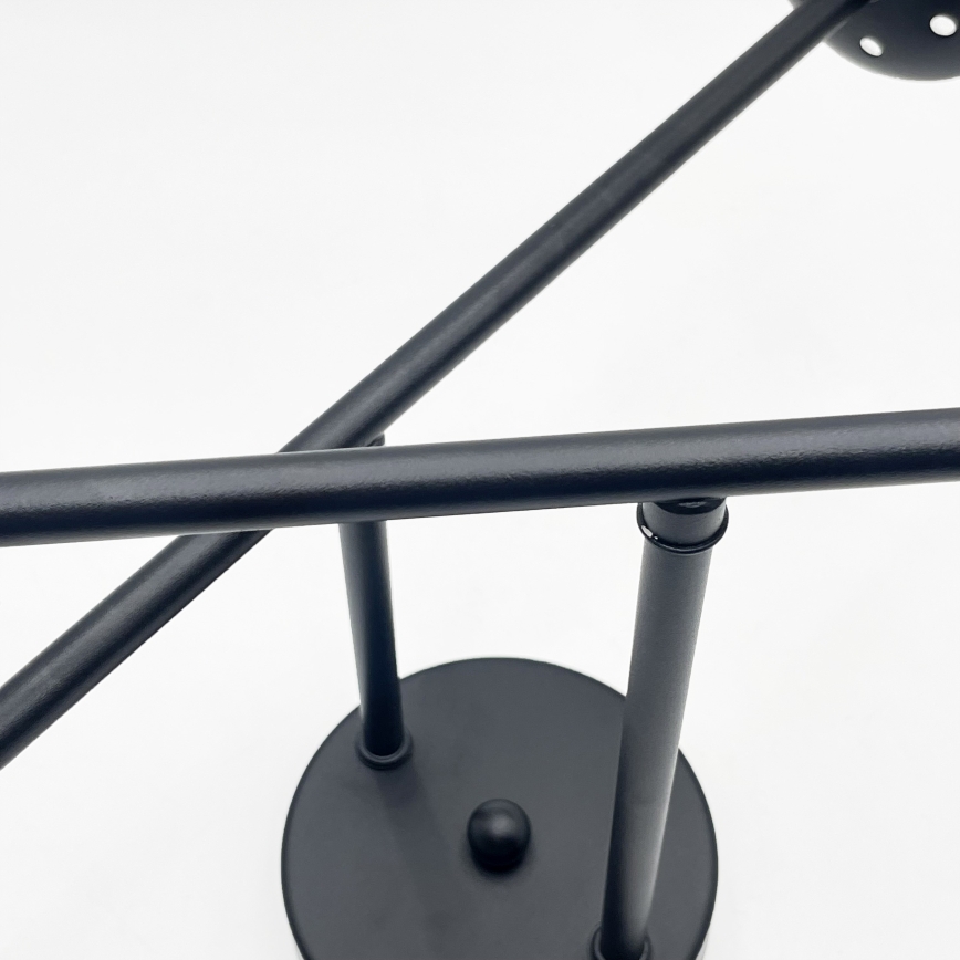 Brilagi - Plafonnier MALIVA 4xE14/15W/230V noir/transparent