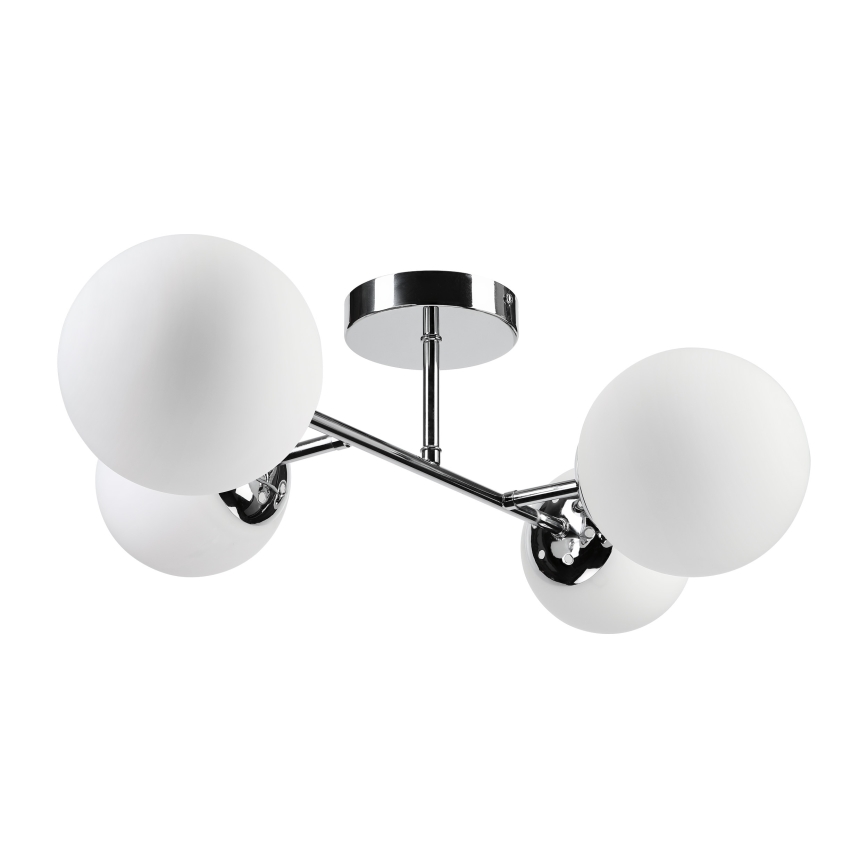 Brilagi - Plafonnier MALONY 4xE14/20W/230V chrome brillant