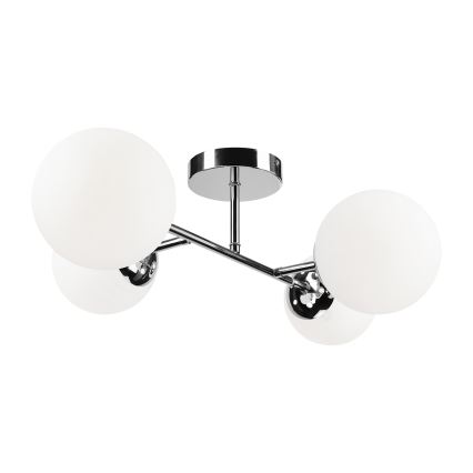 Brilagi - Plafonnier MALONY 4xE14/20W/230V chrome brillant
