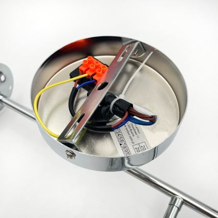 Brilagi - Plafonnier MALONY 4xE14/20W/230V chrome brillant