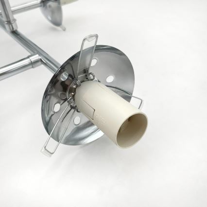 Brilagi - Plafonnier MALONY 4xE14/20W/230V chrome brillant