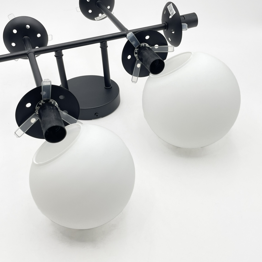 Brilagi - Plafonnier MALONY 6xE14/20W/230V noir