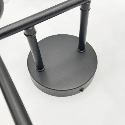 Brilagi - Plafonnier MALONY 6xE14/20W/230V noir