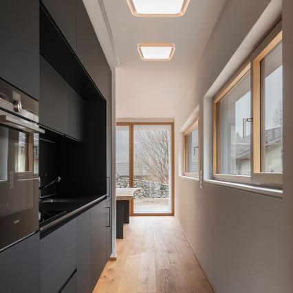 Brilagi - Plafonnier à intensité variable MANAROLA CUBIC LED/24W/230V 3000-6500K pin + Télécommande
