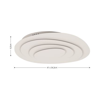 Brilagi - Plafonnier à intensité variable MODERN MINI LED/48W/230V 3000/4000/6000K 41x34,3 cm + Télécommande