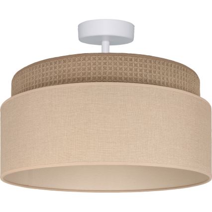 Brilagi - Plafonnier (montage en surface) PADOVA 1xE27/60W/230V Ø 40 cm beige