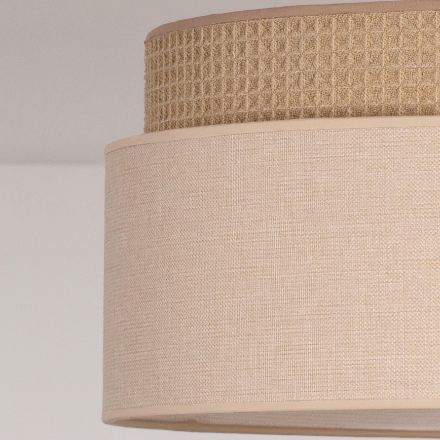 Brilagi - Plafonnier (montage en surface) PADOVA 1xE27/60W/230V Ø 40 cm beige