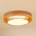 Brilagi - Plafonnier MONTANA BOHO LED/26W/230V d. 60 cm marron