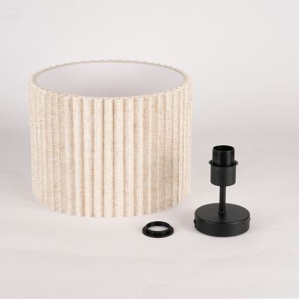 Brilagi - Plafonnier NORDIC WAVE 1xE27/15W/230V Ø 32 cm lin/noir