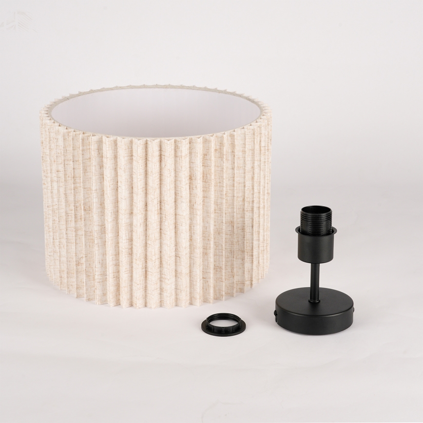 Brilagi - Plafonnier NORDIC WAVE 1xE27/15W/230V Ø 32 cm lin/noir